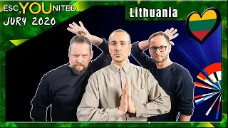 Eurovision 2020 JURY: Lithuania - The Roop - On Fire | ESC United "Expert" Panel