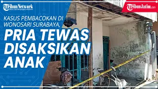 Pria Dibacok Tetangga di Surabaya, Tewas Disaksikan Anak