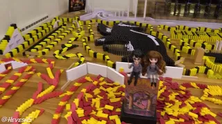 15 000 dominoes harry potter hogwarts houses savefrom