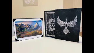 The Art of Assassin's Creed Valhalla Deluxe Edition Artbook Unboxing
