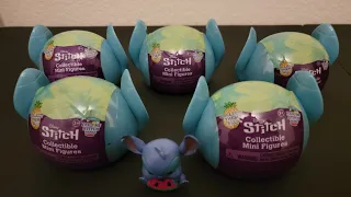Disney Feed Me Stitch Series Mini Figures Collectible Blind Bag Opening pt1