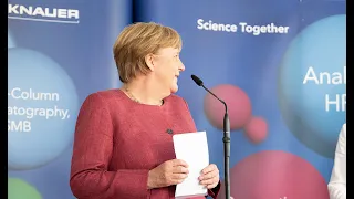 Bundeskanzlerin Angela Merkel zu Gast bei KNAUER