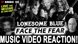 LONESOME BLUE - FACE THE FEAR Music Video Reaction (Japanese Rock Band) #jrock #catchy #awesome 🤘😁🤘