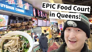 FAMOUS Chinese Food Court in Queens! Trying Flushing's New World Mall