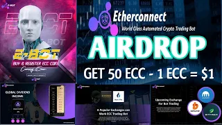 E-BOT ECC COIN‼️ TERBARU EVENT AIRDROP GET FREE 50 ECC/1 ECC= $1‼️12 HARI LAGI BERAKHIR‼️