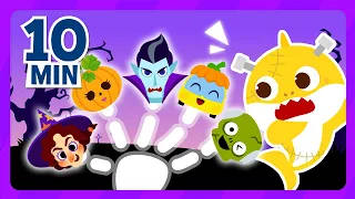 Where's Daddy Finger?🖐 | Baby Shark Halloween Compilation | Finger Family | Monsters on the Hands