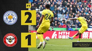 Leicester City 2-1 Brentford | The Foxes Take The Points 🦊 | Premier League Highlights