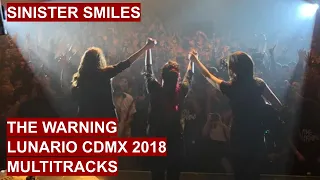 THE WARNING - SINISTER SMILES - LIVE AT LUNARIO 2018 - MULTITRACKS