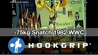 -75kg Snatch - 1982 World Weightlifting Championships