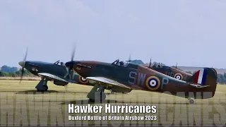 Hawker Hurricanes - Duxford Battle of Britain Airshow 2023