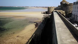 Saint-Malo à l’heure du confinement : des images magnifiques et terribles…