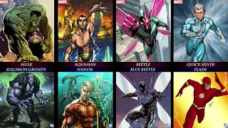 Marvel vs DC - Copycats Characters | Part 1