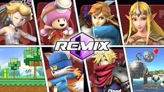 All Skins & Stage List in PMEX REMIX 0.95b! (Brawl Mod)