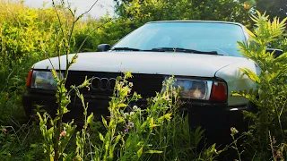 Rescued Audi 80 from the Forest | Abandoned Cars