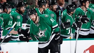 Seguin scores twice in 30 seconds