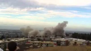 CSUEB Warren Hall Building Implosion