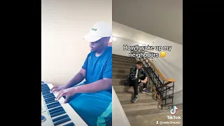 I played the LeBron James meme on piano in front of LeBron James