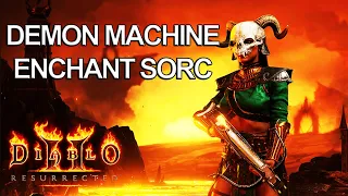 Demon Machine Enchant Sorceress Build Guide (Diablo 2 Resurrected)