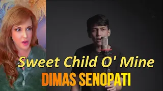 Reaction ~ Dimas Senopati ~  Guns N Roses ~ Sweet Child O'Mine