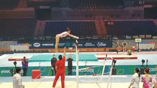 Team China || Uneven Bars Podium Training || World Championships 2022