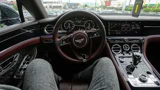 What is like to be inside of the 21’ Bentley Continental GT W12