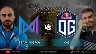 НА ВЫЛЕТ🔴Team Nigma vs OG | The International 10: Western Europe Qualifier [RU]