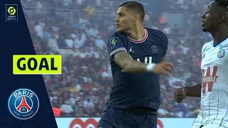 Goal Mauro ICARDI (3' - PSG) PARIS SAINT-GERMAIN - RC STRASBOURG ALSACE (4-2) 21/22