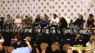 X Men   Days of Future Past Press Conference 2013 Comic Con   Hugh Jackman, Michael Fassbender