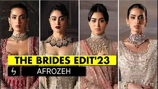 Afrozeh | The Brides Edit'23 | Luxury Bridal Dresses Colletion by Afrozeh