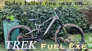 Rides better one year later... Trek Fuel Exe *RIDER REVIEW* #mtb #emtb