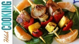 How to Make Pork Kebabs | Hilah Cooking