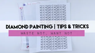 Diamond Painting Tips & Tricks | #49 Sticker Sheet as Cover Paper