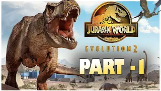 Jurassic World Evolution 2 - PART 1 TRICERATOPS - Malayalam | A Bit-Beast