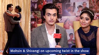 Mohsin Khan & Shivangi Joshi react to Naira's death in Yeh Rishta Kya Kehlata Hai |Exclusive|