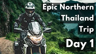 Epic Ride Around Thailand's Mae Hong Son Loop | Day 1 from Chiang Mai to Pai