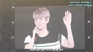 [ENG SUB] 151114 EXO'Luxion OSAKA - Baekhyun Ending Ment