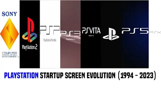 PLAYSTATION STARTUP SCREEN EVOLUTION (1994 - 2024)