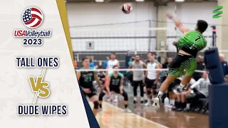 Dude Wipes vs Tall Ones | USAV 2023 (Game 3)