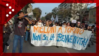 Torino, studenti in corteo: insulti a Giorgia Meloni attesa in città