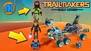 СТРОИМ ТАЧКИ И ИГРАЕМ ВМЕСТЕ ПО СЕТИ в Trailmakers !!!