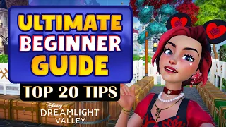 DISNEY Dreamlight Valley. 20 Beginner TIPS I Wish I Knew SOONER! Ultimate Beginner Guide.