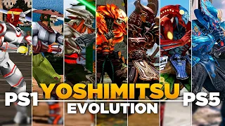 Evolution of Yoshimitsu in Tekken Games (1994 - 2024 | PS1 - PS5)