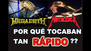 POR QUÉ METALLICA/MEGADETH TOCABAN TAN RÁPIDO (!NO TE LO CREERÁS¡)/ANÉCDOTAS MAIDEN,KISS,PURPLE etc