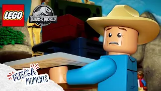 Training Dinosaurs?! 🦖 | LEGO Jurassic World: Legend of Isla Nublar | Mega Moments