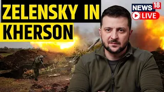 Russia Ukraine War Updates LIVE | Zelensky Visits Newly Freed Kherson In Ukraine  | News18 Live