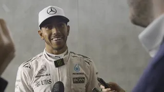 i had to ask lewis hamilton this question