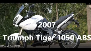 2007 Triumph Tiger 1050 ABS Ride Review