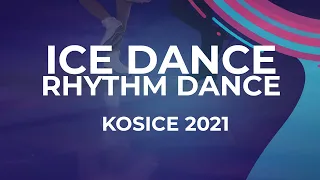 LIVE 🔴 | Ice Dance Rhythm Dance | Kośice - 2021