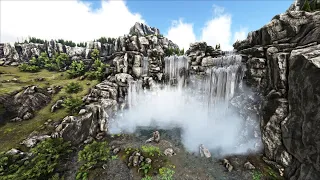 Arkpocalypse Ark Survival Evolved  Alpha Base Tour  Rag Triple Waterfall