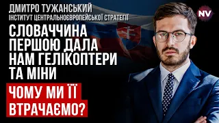 Словаччина нібито була ідеальним партнером. Що змінилося? – Дмитро Тужанський